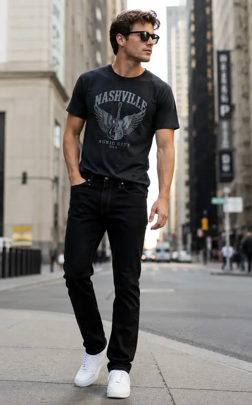 Levis Mens 36x30 Black 505 Regular Straight Leg Jeans Classic Smart Casual T5-14